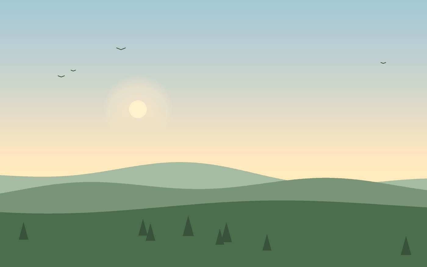 Landskabsillustration