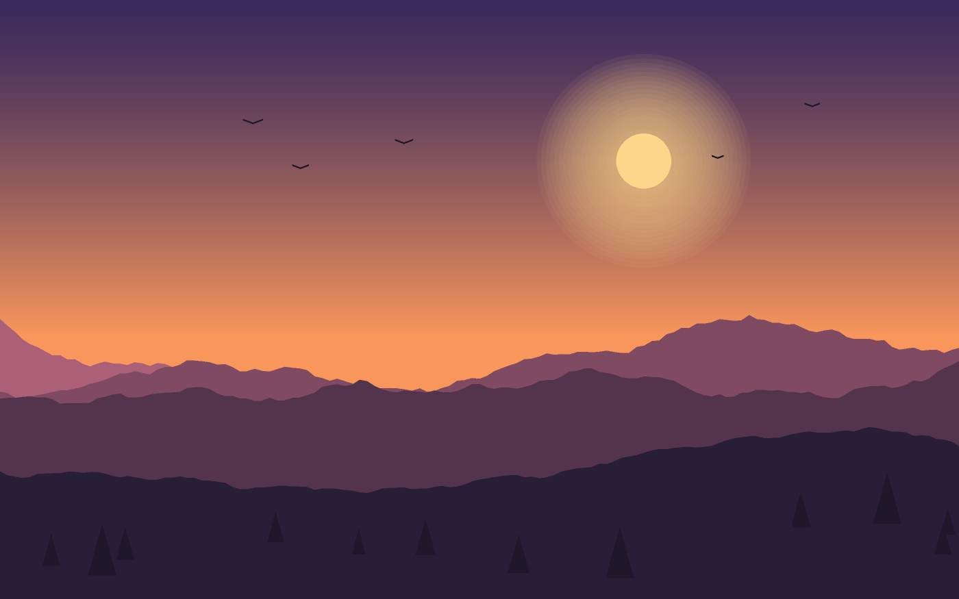 Illustration de paysage