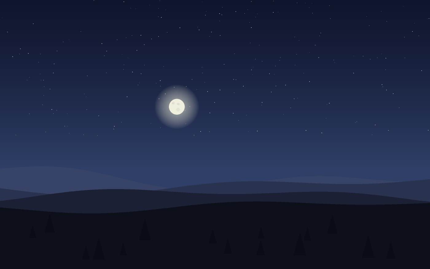Illustrazione di un paesaggio