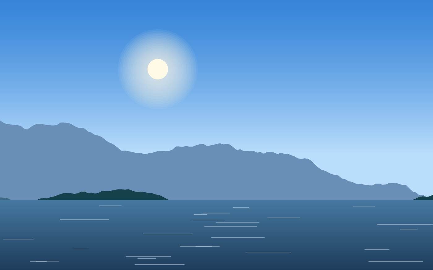 Landskapsillustration