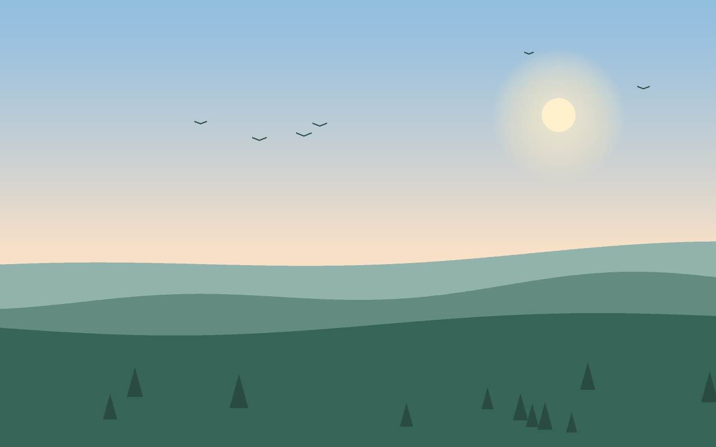 Landscape illustration